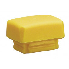 Kunststofhamerkop SECURAL hoofd-d. 30 x 40 mm polyurethaan geel middelhard HALDE