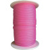 Stratenmakerskoord lengte 100 m d. 3 mm 100 kg polypropyleen pink