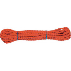 Multifunctioneel touw lengte 10 m d. 10 mm ORANGE BRAUN