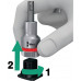 Dopsleutel-set belt 3 9-delig 1/4inch T8-T40 voor binnen-TORX®-schroeven WERA