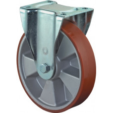 Bokwiel voor zware lasten wiel-d. 125 mm draagvermogen 450 kg gegoten polyuretha