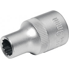 Dopsleutelbit 1/2 inch 12-kant sleutelwijdte 19 mm lengte 40 mm PROMAT