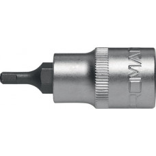Dopsleutelbit 1/2 inch binnen-6-kant sleutelwijdte 4 mm lengte 55 mm PROMAT