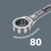 Steekringratelsleutelset joker 4-delig sleutelwijdtes 10-19 mm recht WERA