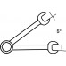 Ratel-ring-steeksleutelset 8-delig sleutelwijdtes 8-19 mm recht PROMAT