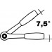 Hefboomomschakelratel 1/2 inch 48 tanden omschakelhefboom GEDORE