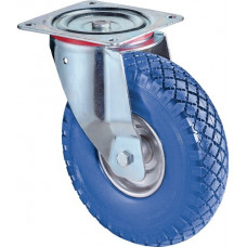 Zwenkwiel wiel-d. 260 mm draagvermogen 160 kg met schroefplaat wielbehuizing sta