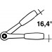 Ratelringsleutel 25 7 x 8 mm 12-KT. lengte 109 mm aantal tanden 22 STAHLWILLE