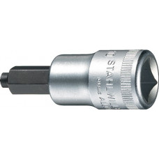 Dopsleutelbit 54 IC 1/2 inch binnen-6-kant, met nok sleutelwijdte 12 mm lengte 6