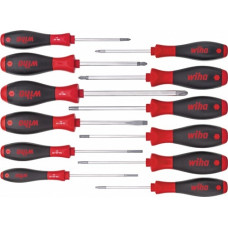 Schroevendraaierset 302 H12 12-delig sleuf / PH / PZD / TX meercomponentengrepen