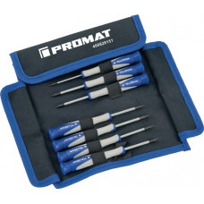 Set precisieschroevendraaiers 7 delig TORX® PROMAT