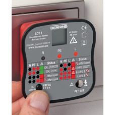 Contactdoostester SDT 1 v. keuring van veiligheidsstopcontacten BENNING