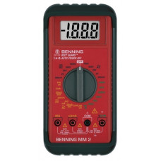 Multimeter MM 2 0,1 mV-750 V AC, 0,1 mV-1000 V DC RMS BENNING