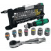 Bit-/dopsleutelset Tool-Check PLUS 39-delig sleuf/PH/PZD/T/ratel/7 doppen WERA