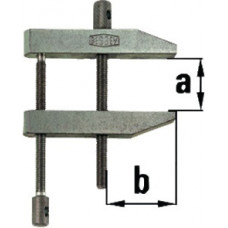 Parallelschroefklem PA spanwijdte 116 mm werkbereik 72 mm BESSEY