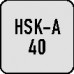 Aufnahme HSK-A40 z.Montagesystem PROMAT