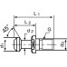 Spanbout JIS B 6339 BT40 met gat 45 graden PROMAT