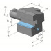 Axiale gereedschapshouder C4 DIN 69880 VDI30 links ondersteboven PROMAT