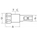 Draadsnijplaat synchroon DIN 1835 B+E M3-M10 schacht-d. 20 mm uitkraaglengte 58