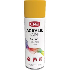 Kleurbeschermende lakspray ACRYLIC PAINT raapgeel glänzend RAL 1021 400 ml spuit