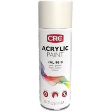 Kleurbeschermende lakspray ACRYLIC PAINT zuiver wit glänzend RAL 9010 400 ml spu