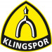 Slijpweefselrol kl 385 JF 40 mm korreling 40 voor metaal korund KLINGSPOR