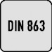 Binnenschroefmatenset DIN 863 50-100 mm driepuntsuitvoering 4 st. PROMAT