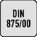 Controleset DIN 875/00 5 delig roestvrij PROMAT