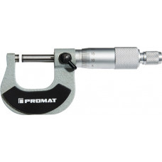 Schroefmaat DIN 863/1 75-100 mm spil-d. 6,5 mm PROMAT