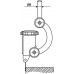 Centerhouder FH8 opnameboring-d. 4mm H7 schacht-d. 8mmh6 KÄFER