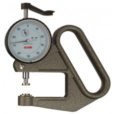 Diktemeter J 50 0-10 mm aflezing 0,01 mm plat 10=c mm KÄFER