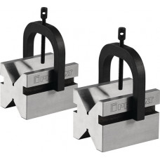 Paar dubbele prisma's voor d. 5-50 mm staal L75xB55xH55mm tolerantie ± 0,004 mm