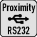 Datakabel proximity RS232 passend voor digitale meters lengte 2 m KÄFER