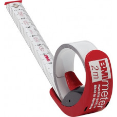 Rolbandmaat BMI-meter lengte 3 m breedte 16 mm mm/cm EG II kunststof liniaalfunc