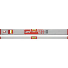 Waterpas EUROSTAR 690 E 120 cm aluminium zilver ± 0,5mm/m BMI