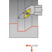 Wisselplaathouder A10H-SDUCL 07 links vernikkeld met interne koeling PROMAT