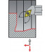 Wisselplaathouder A1012K-SDQCR 07 rechts vernikkeld met interne koeling PROMAT