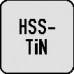 Centreerboor DIN 333 vorm A nominale-d. 2 mm HSS TiN rechtssnijdend PROMAT