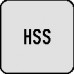Centreerboor DIN 333 vorm B nominale-d. 1 mm HSS met beschermverzinking rechtssn