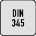 Spiraalboor DIN 345 type N nominale-d. 47 mm HSS profielgeslepen MK4 PROMAT Spiraalboor DIN 345 type N nominale-d. 47 mm HSS profielgeslepen MK4 PROMAT