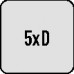 Spiraalboor DIN 345 type N nominale-d. 48 mm HSS profielgeslepen MK4 PROMAT Spiraalboor DIN 345 type N nominale-d. 48 mm HSS profielgeslepen MK4 PROMAT