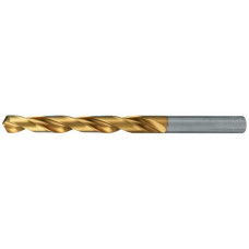 Spiraalboor DIN 338 type N nominale-d. 8,2 mm HSS profielgeslepen TiN cilindr. s