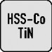 Spiraalboor DIN 1897 type UNI nominale-d. 10 mm HSS-Co TiN cilindrische schacht Spiraalboor DIN 1897 type UNI nominale-d. 10 mm HSS-Co TiN cilindrische schacht