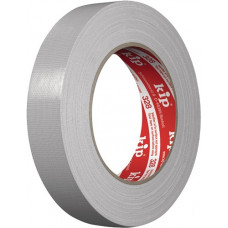 Textielversterkte tape Extra 328 lichtgrijs lengte 25 m breedte 25 mm wiel KIP