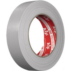 Textielversterkte tape Extra 328 lichtgrijs lengte 25 m breedte 30 mm wiel KIP