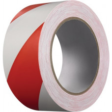 Waarschuwingslint extra 339 PVC rood/wit lengte 33 m breedte 50 mm wiel KIP
