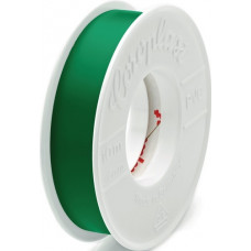 Elektro-isolatieband 302 groen lengte 10 m breedte 15 mm wiel COROPLAST
