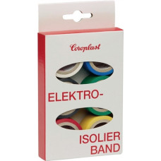 Elektro-isolatieband-set 302 6-delig lengte per 3,3 m breedte 19 mm doos COROPLA