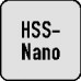 Conische verzinkboor DIN 335 C 90 graden nominale-d. 23 mm HSS nano 3-vlakkensch