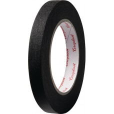 Textielversterkte tape 800 zwart lengte 25 m breedte 19 mm wiel COROPLAST